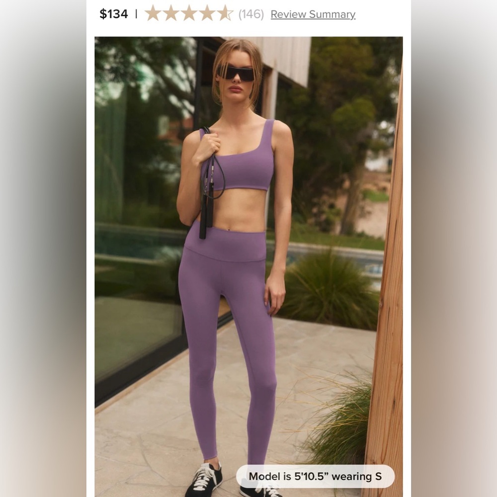 ALO Yoga Dark Plum High-Waist Leggings! NEW With Tags